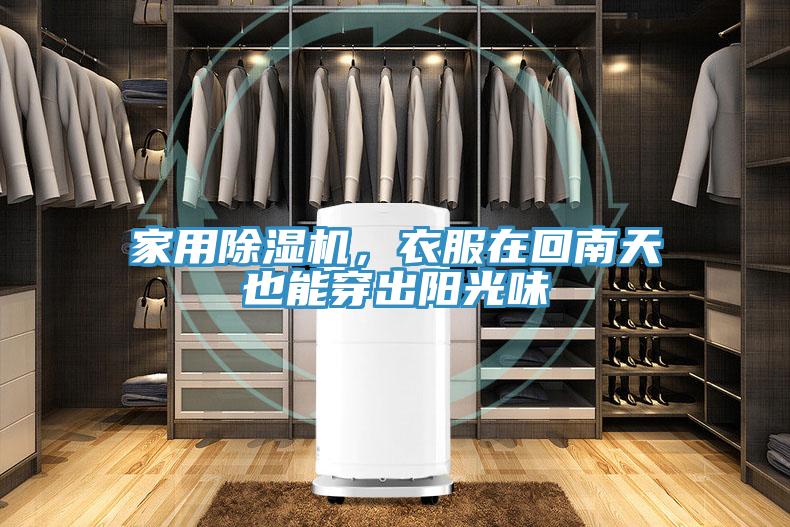 家用除濕機，衣服在回南天也能穿出陽光味