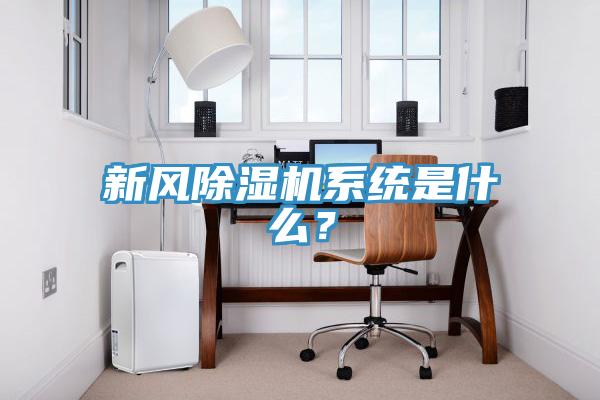 新風除濕機系統是什么？