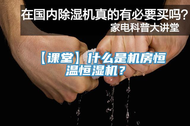 【課堂】什么是機房恒溫恒濕機?