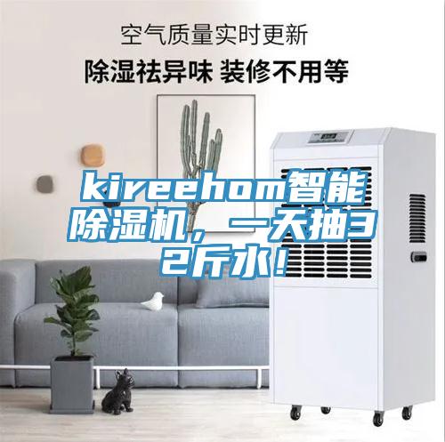 kireehom智能除濕機,一天抽32斤水!