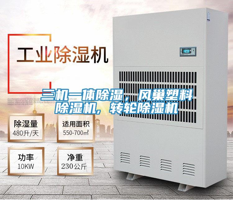 三機一體除濕，風巢塑料除濕機, 轉輪除濕機