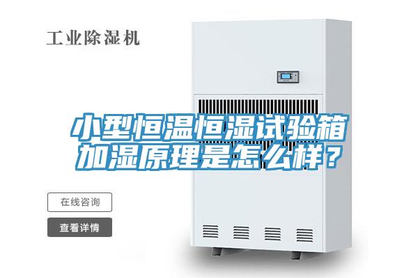 小型恒溫恒濕試驗箱加濕原理是怎么樣?