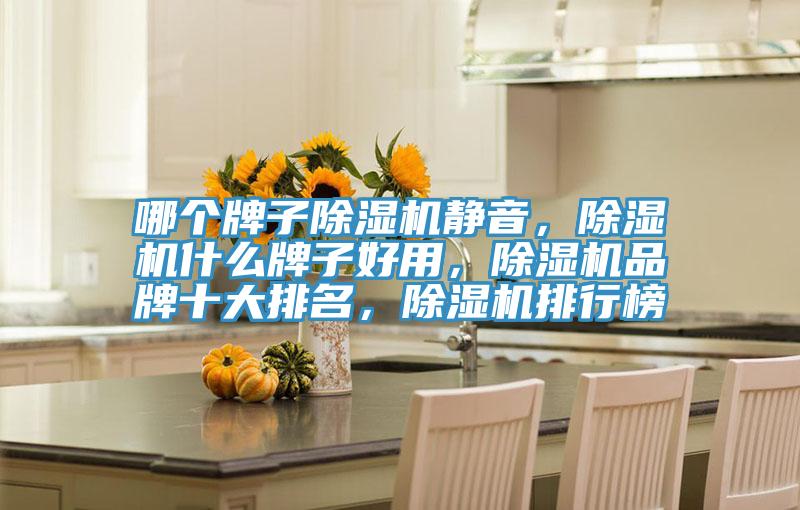 哪個牌子除濕機靜音，除濕機什么牌子好用，除濕機品牌十大排名，除濕機排行榜