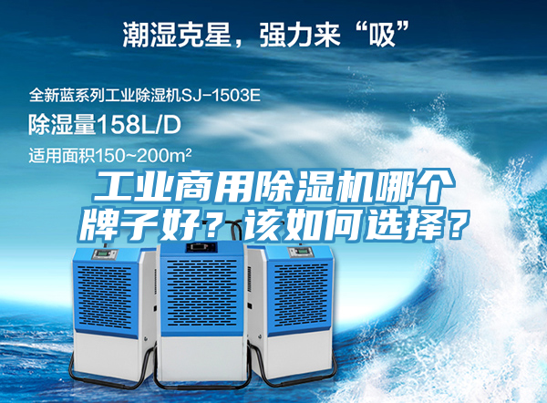 工業商用除濕機哪個牌子好?該如何選擇?