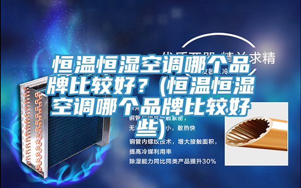恒溫恒濕空調哪個品牌比較好？(恒溫恒濕空調哪個品牌比較好些)