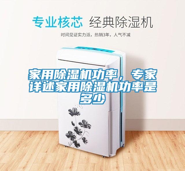 家用除濕機功率,專家詳述家用除濕機功率是多少