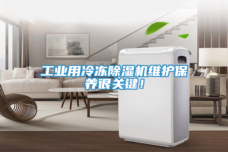 工業用冷凍除濕機維護保養很關鍵!