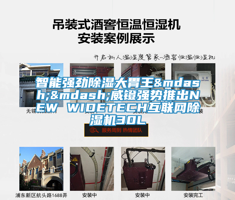 智能強勁除濕大胃王&mdash;&mdash;威鐙強勢推出NEW WIDETECH互聯網除濕機30L