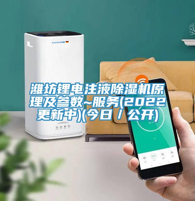 濰坊鋰電注液除濕機原理及參數~服務(2022更新中)(今日/公開)