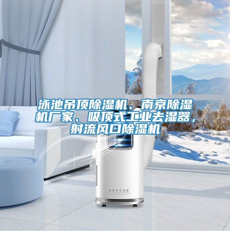 泳池吊頂除濕機、南京除濕機廠家、吸頂式工業(yè)去濕器，射流風口除濕機