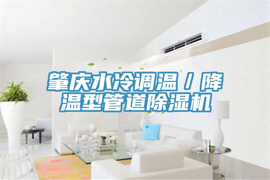 肇慶水冷調溫/降溫型管道除濕機